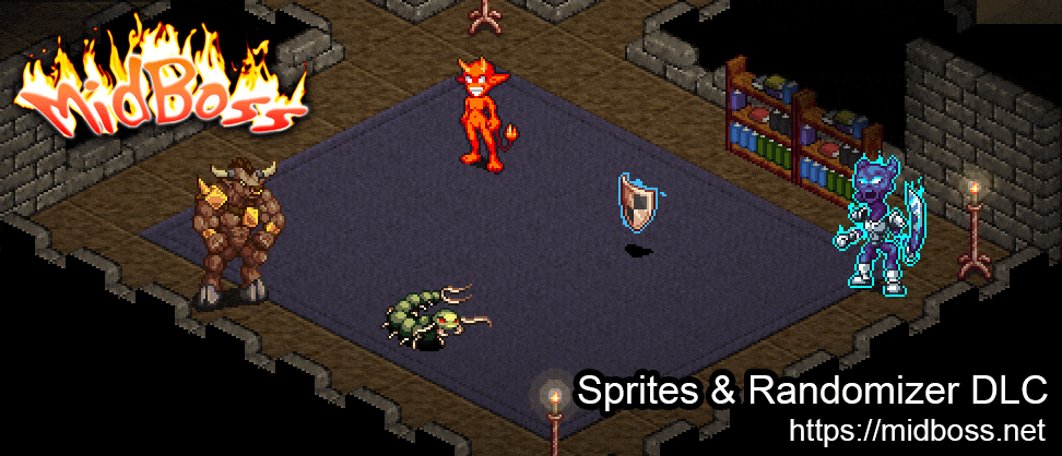 Announcing a new sprites and randomizer DLC for MidBoss