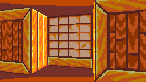 doors up in the house