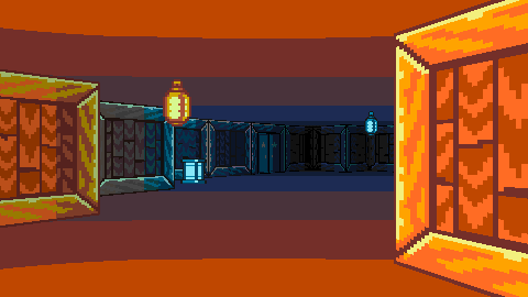 entities that hang from the ceiling are neat