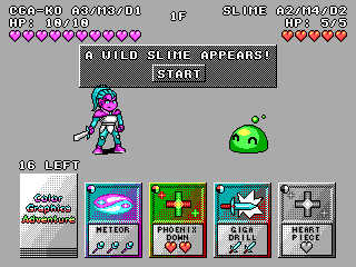 Color Graphics Adventure: Dungeon Crawling Card Game Color Graphics Adventure: Dungeon Crawling Card Game